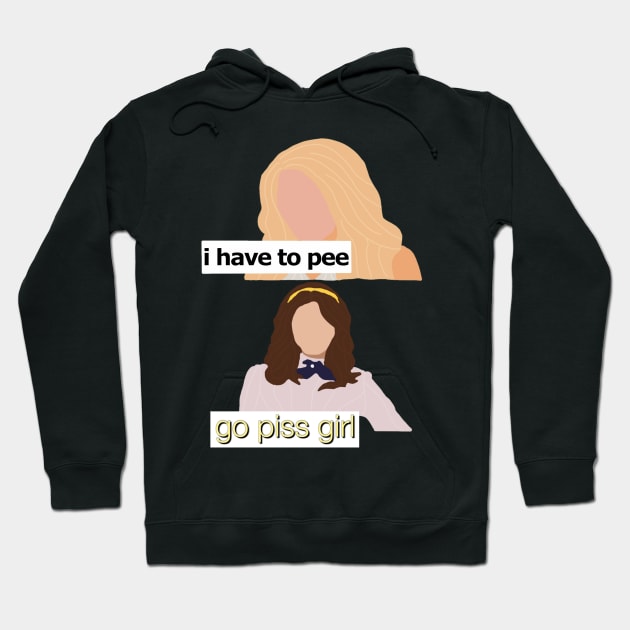 go piss girl Hoodie by sagesharp